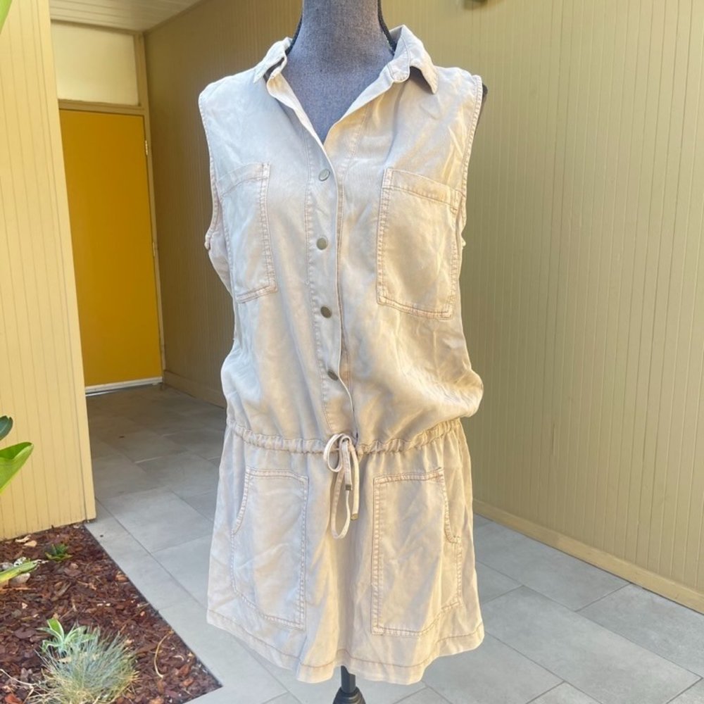 Young Fabulous & Broke YFB Tencel Sleeveless Dress Large